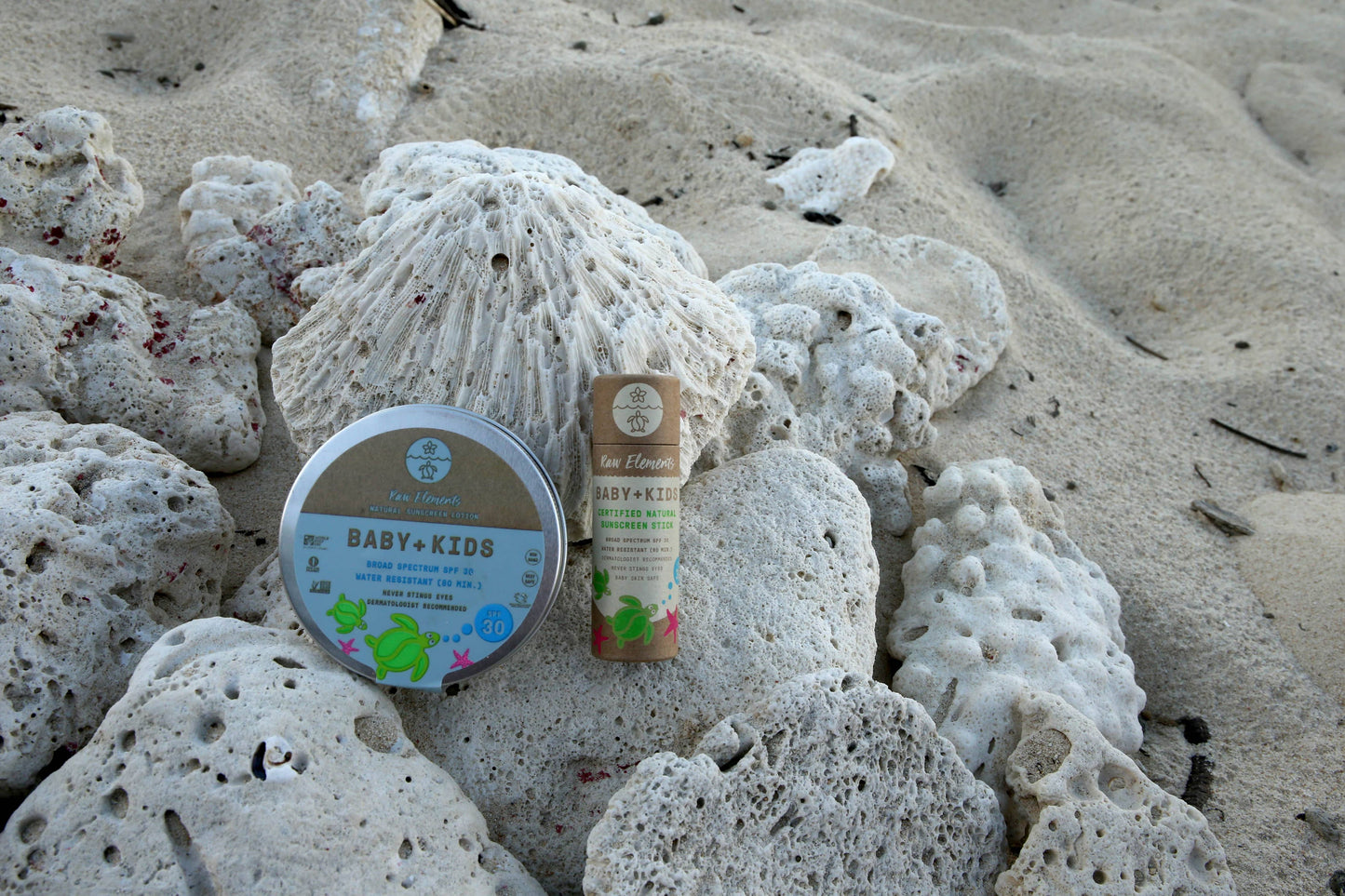 RAW ELEMENTS BABY + KIDS PAPER STICK SPF 30 Raw Elements