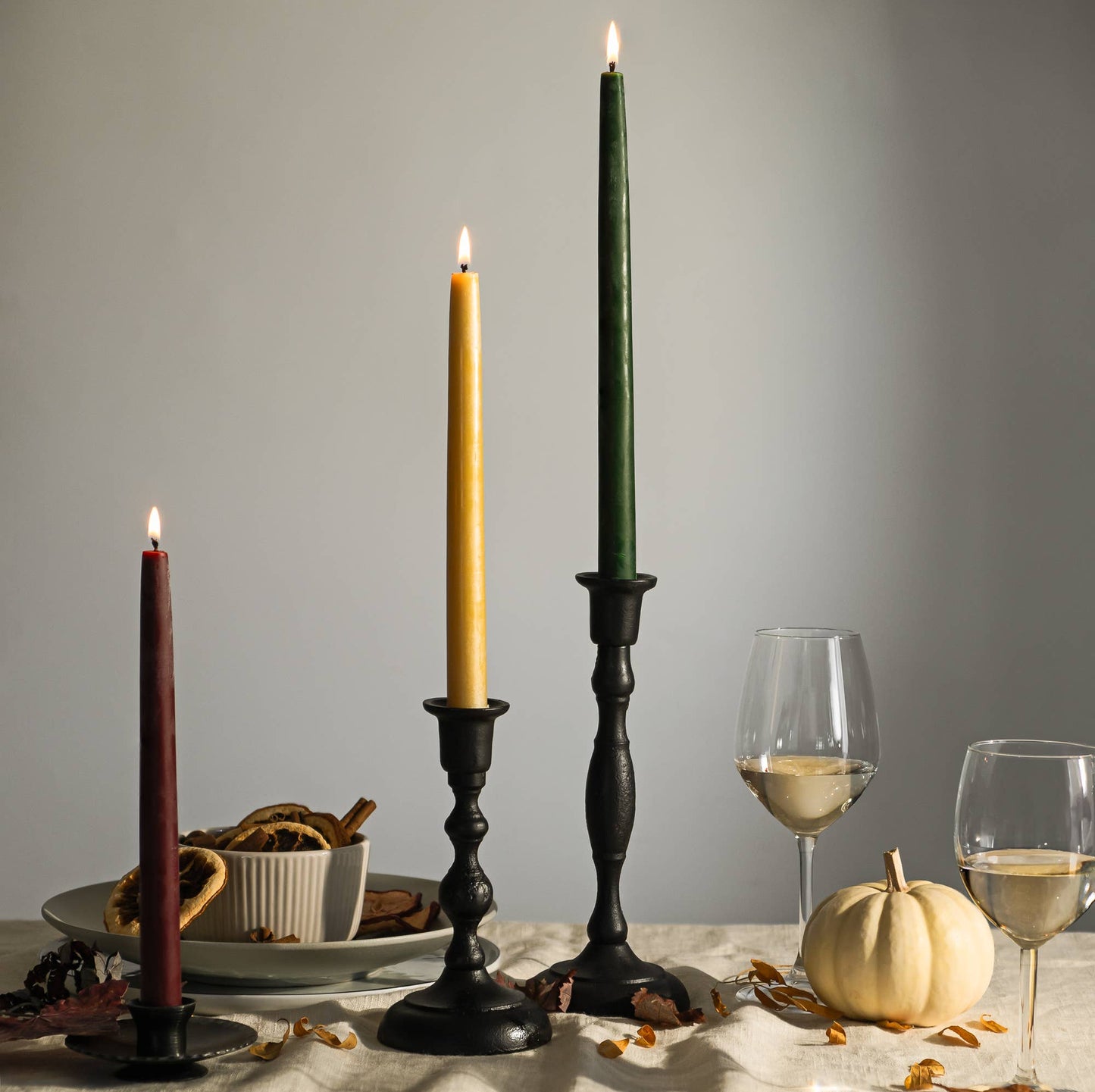 Beeswax Taper Candles – Eco-Friendly, Dripless & Handmade Bluecorn Candles