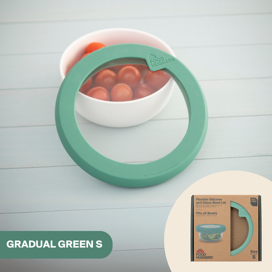 Food Huggers Lid Small Gradual Green Food Huggers