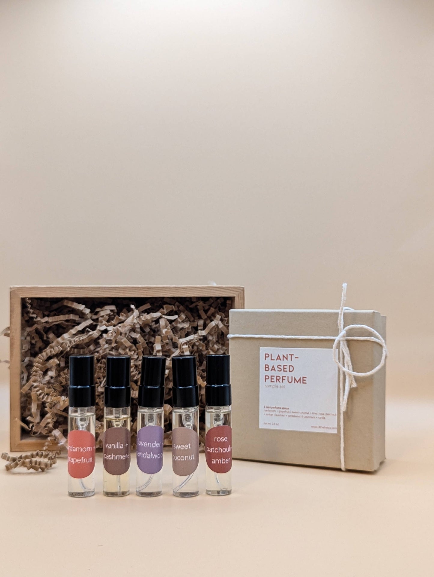 Plant-Based Perfume Sample Set FD Market