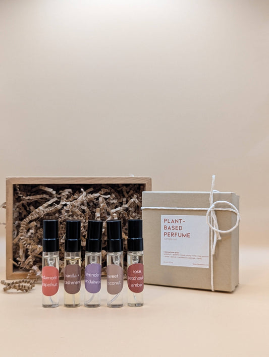 Plant-Based Perfume Sample Set FD Market