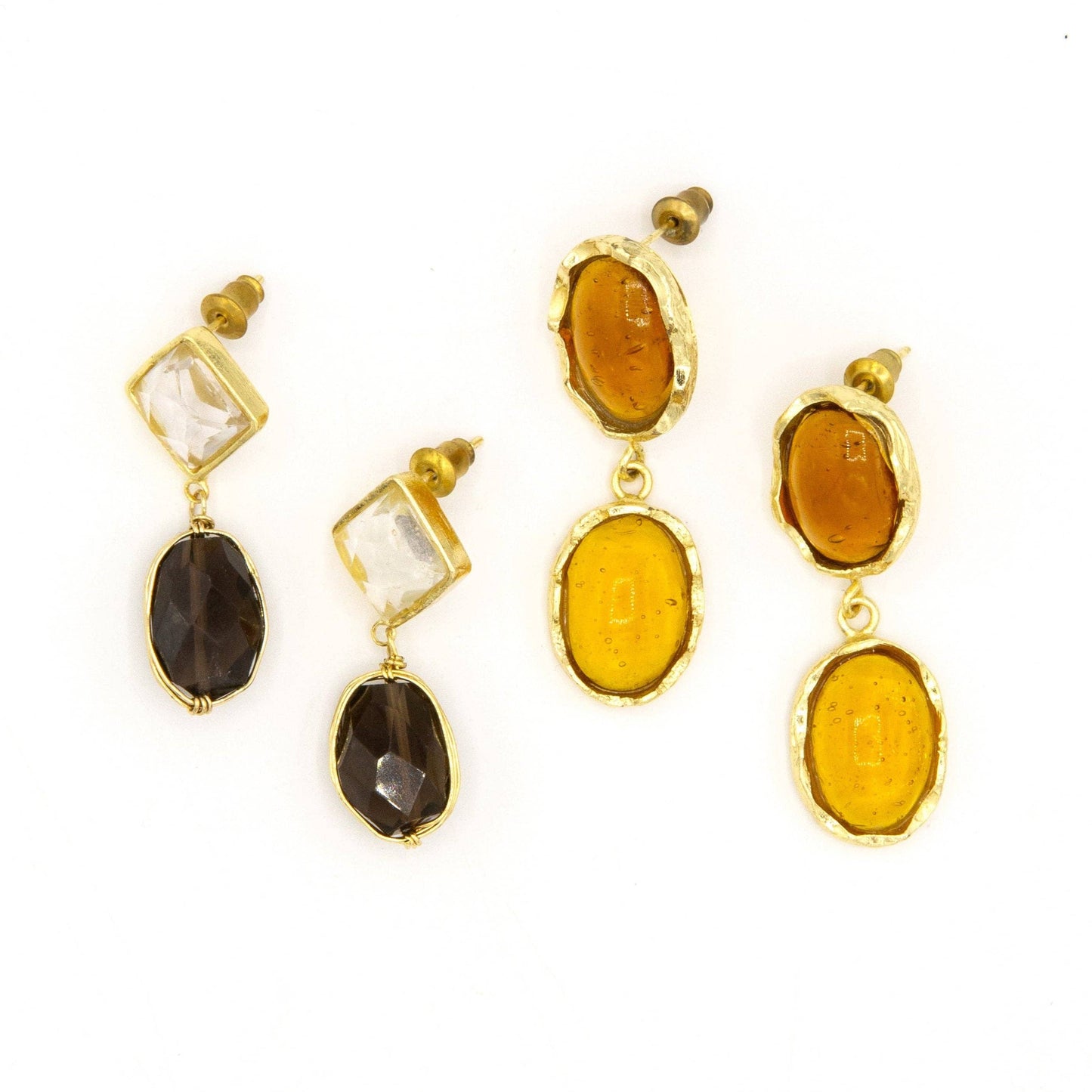 Retro Glitz Stud Earrings Fair Anita