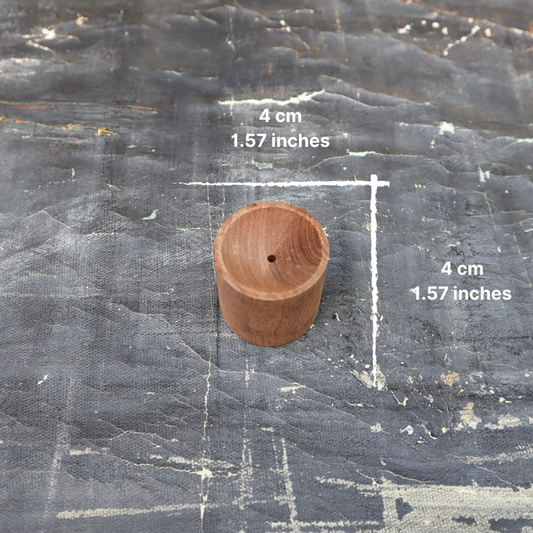 Chubby Barrel - Wooden Essential Oil Diffuser | Incense Holder Plantish