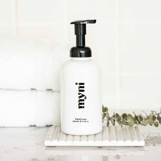 500 ml hand soap GLASS foaming bottle | 6 pack Myni
