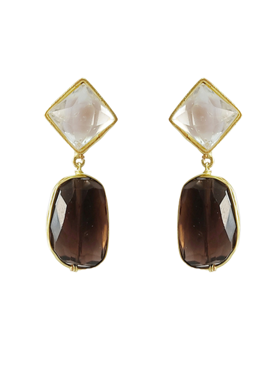 Retro Glitz Stud Earrings Fair Anita