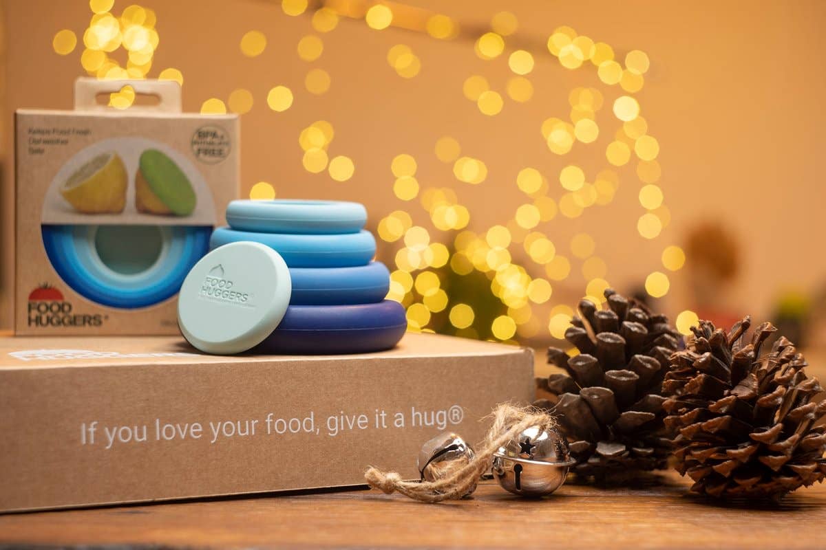 Eco-Friendly Food Huggers 5pc Set – Stocking Stuffer Idea Food Huggers