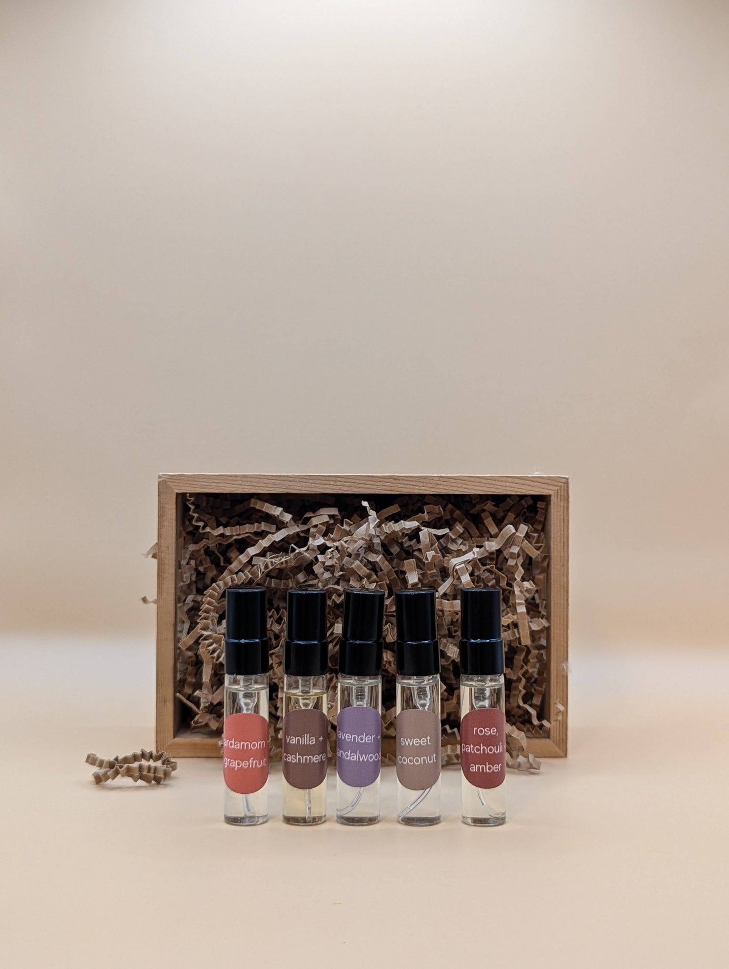 Plant-Based Perfume Sample Set FD Market