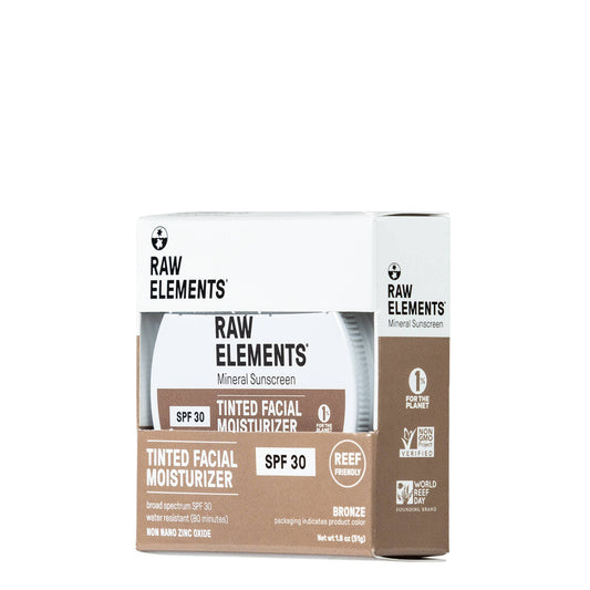RAW ELEMENTS TINTED FACIAL MOISTURIZER TIN SPF 30 Raw Elements