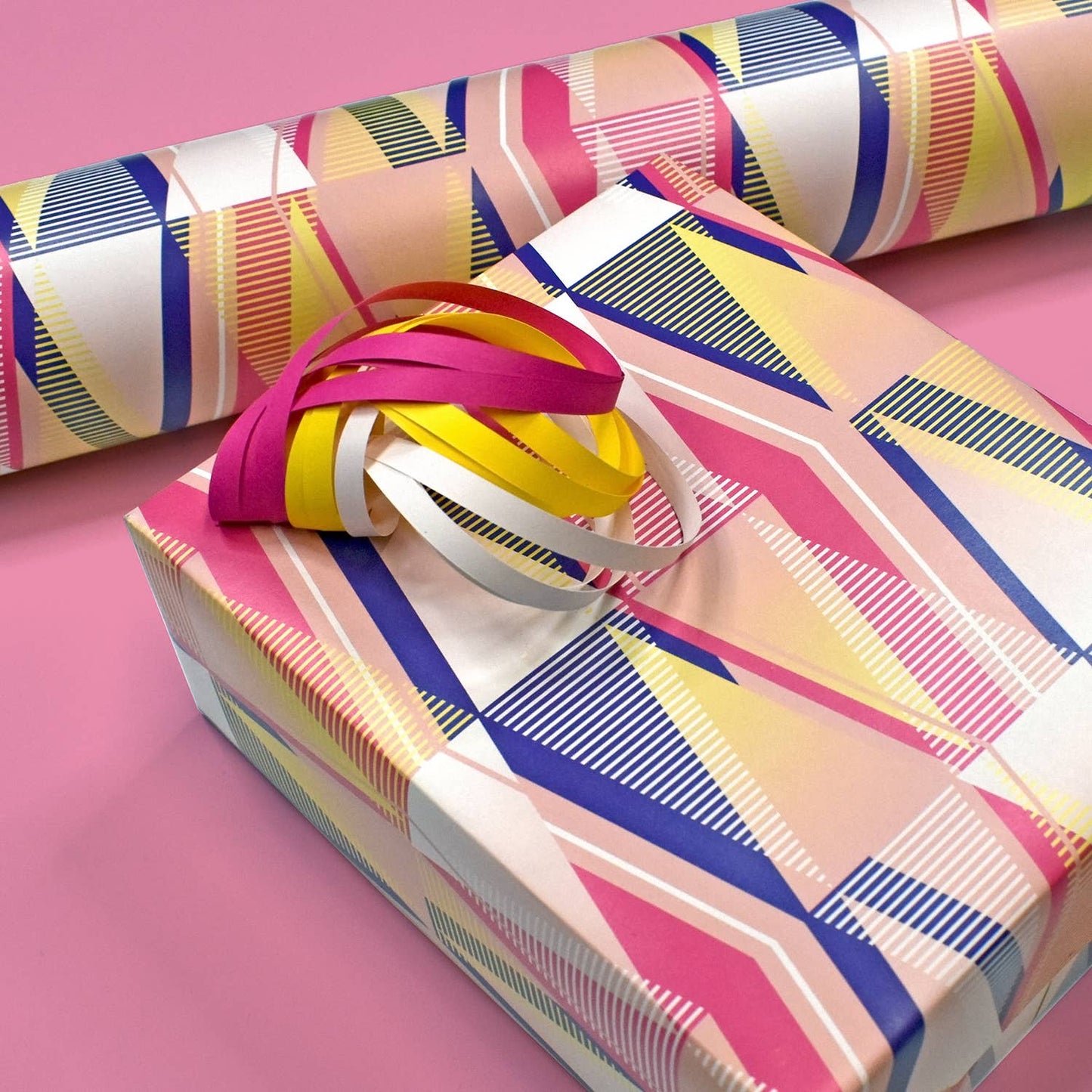 Thank You Triangles Geometric Greeting Card MASU