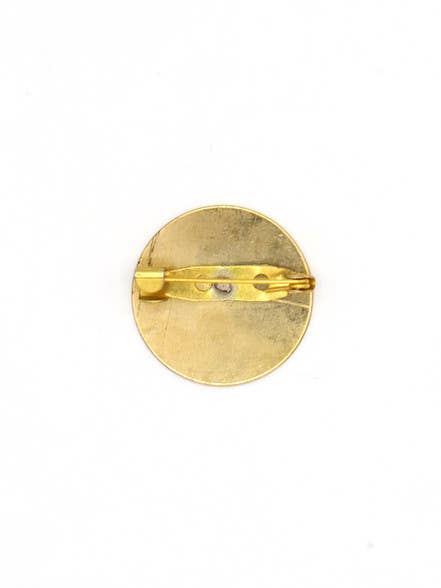 Fair Anita - Pronoun Pins - Brass: He/They Fair Anita