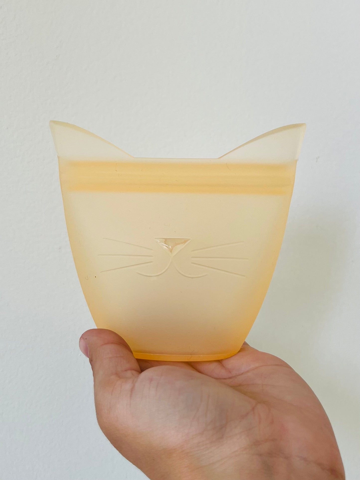 Baby Snack Container - Cat Zip Top