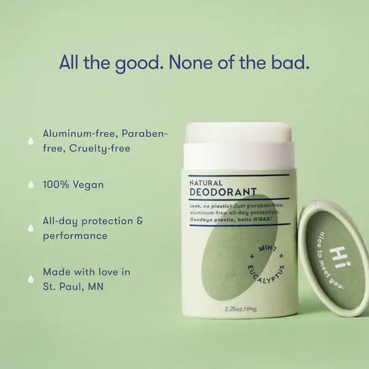 HiBAR Deodorant  Eucalyptus + Mint HiBAR