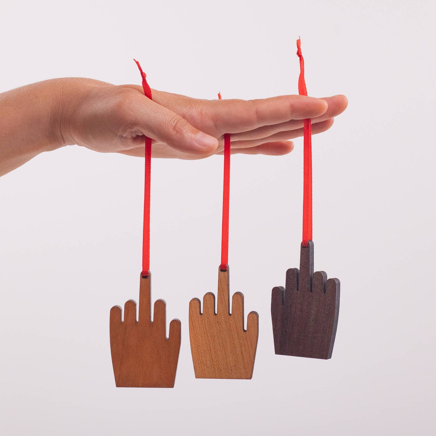Middle Finger Christmas Ornament Collin Garrity