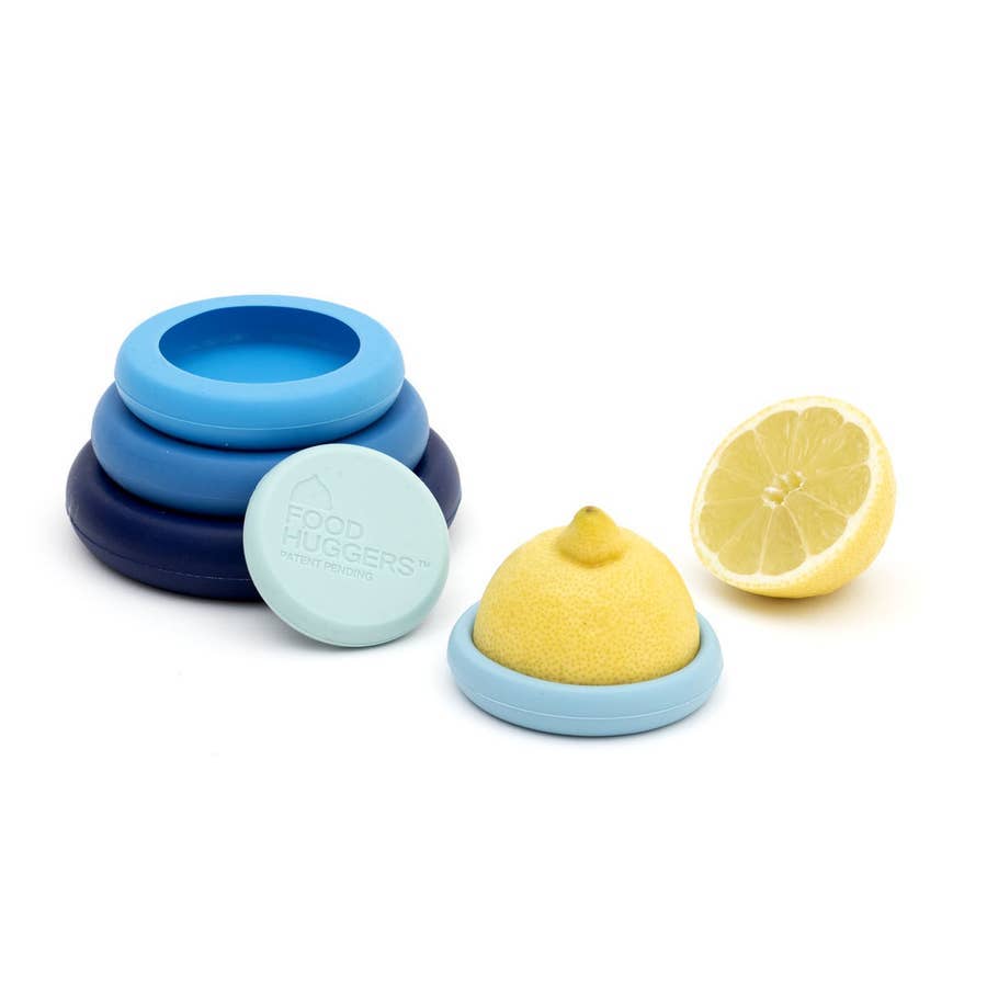 Eco-Friendly Food Huggers 5pc Set – Stocking Stuffer Idea Food Huggers