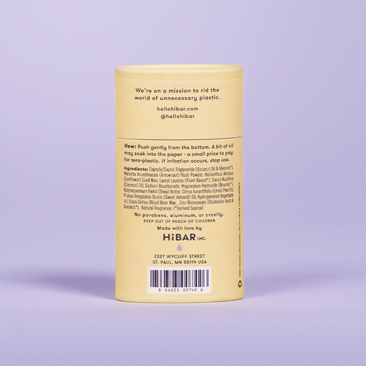 HiBAR - HiBAR Lavender + Jasmine Deodorant HiBAR