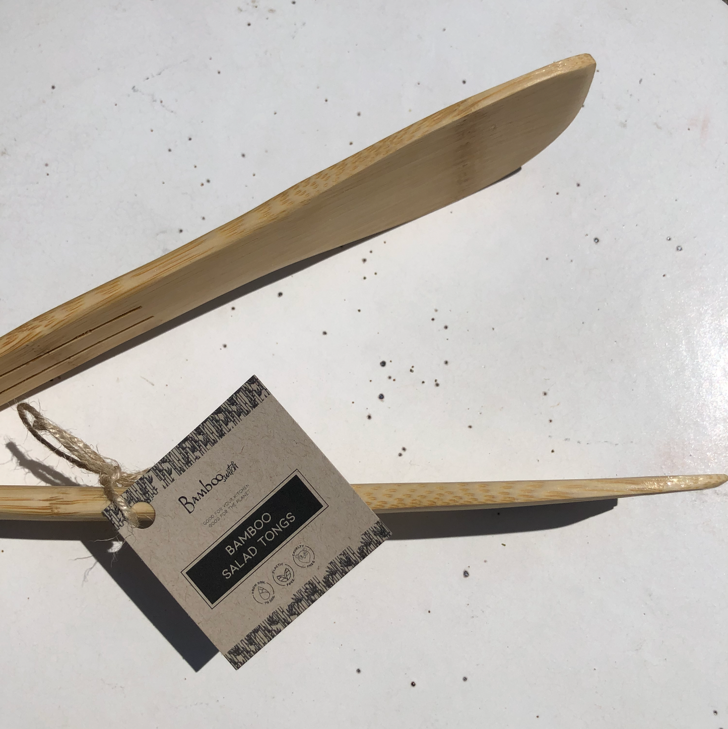 Bamboo Switch - Bamboo Salad Tongs | Housewarming Bamboo Switch