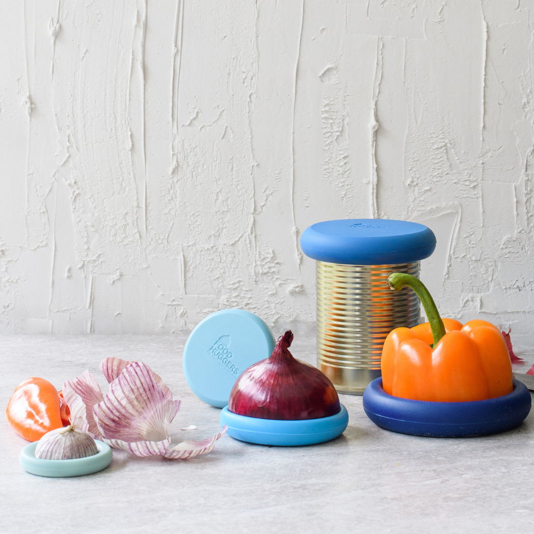 Eco-Friendly Food Huggers 5pc Set – Stocking Stuffer Idea Food Huggers