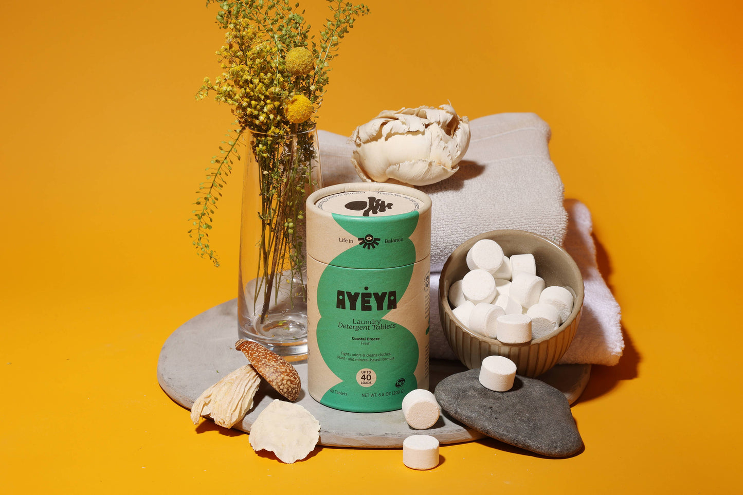 Laundry Tablets Fresh 40ct Ayéya