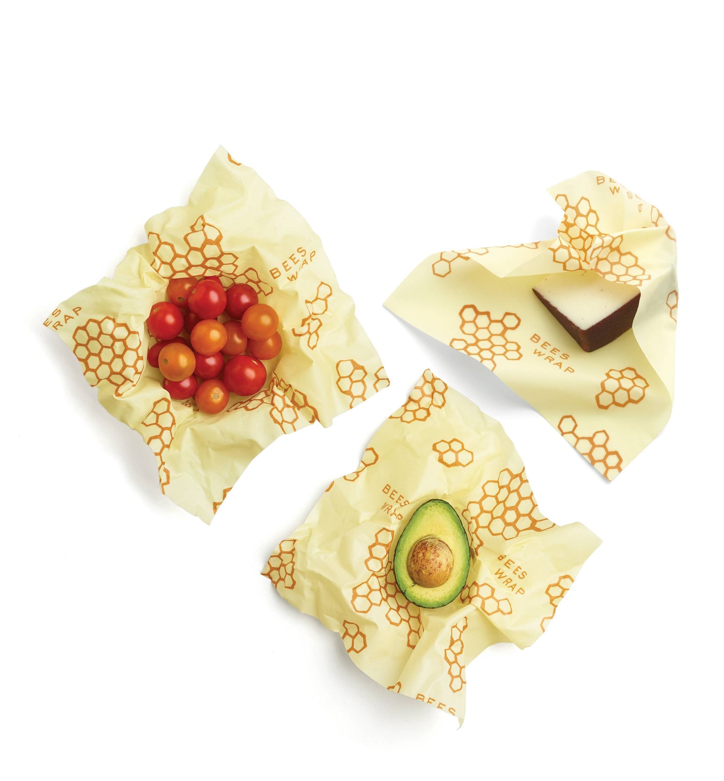 Bee's Wrap - Medium Wrap 3 Pack - Honeycomb: Large Bee's Wrap