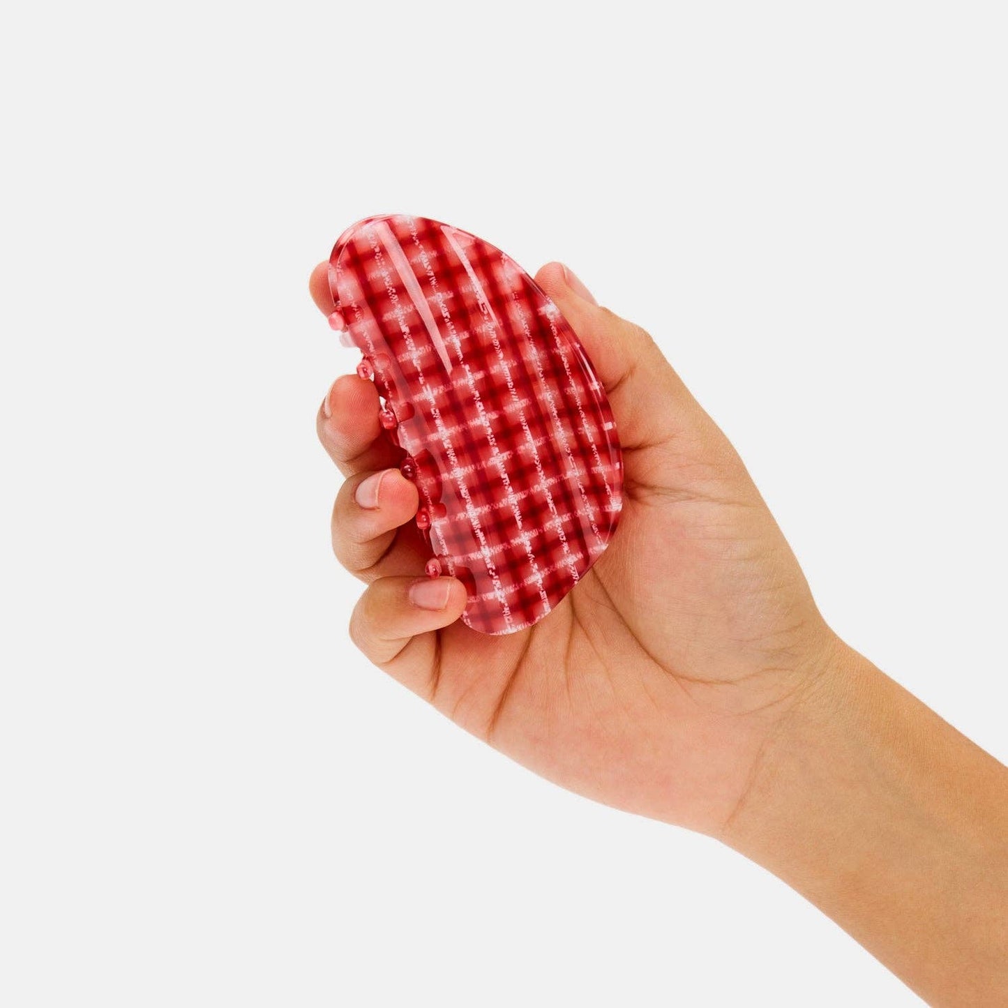 Suki Claw in Red Plaid CHUNKS