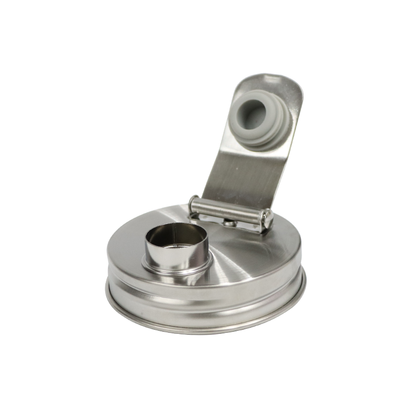 Pourable Jar Lid - Wide Mouth - Stainless Steel Zefiro