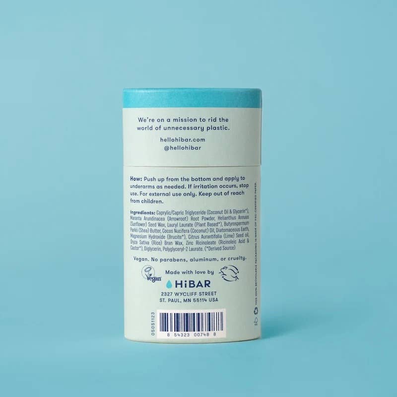 HiBAR - HiBAR Sensitive Deodorant Aloe-Sea-Moss HiBAR