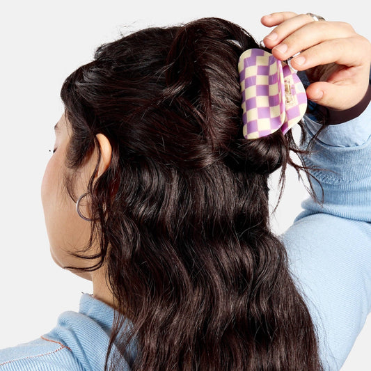 Checker Claw in Lavender CHUNKS