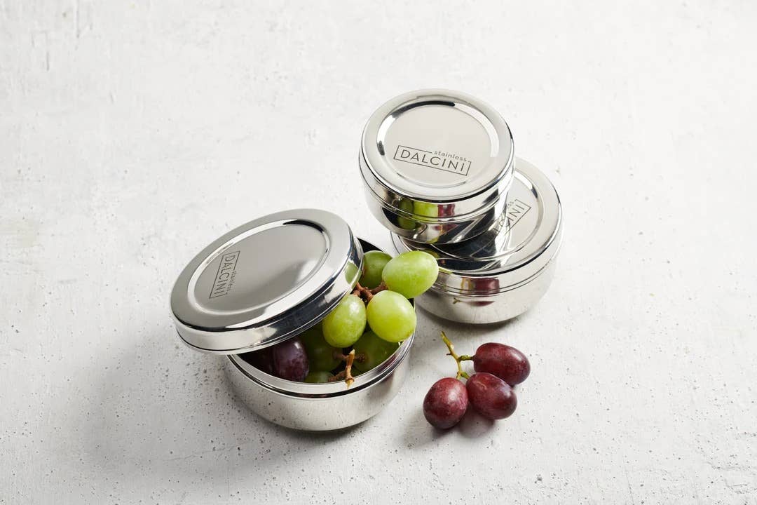 Round Snack Trio Dalcini Stainless