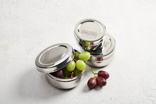 Round Snack Trio Dalcini Stainless
