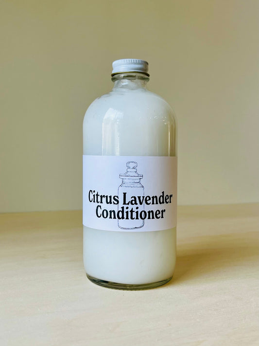 Citrus Lavender Conditioner (16oz) with Jar Deposit Plaine Products