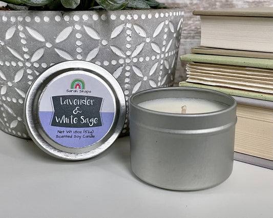 Tiny Tin Candle Sarah Skapa