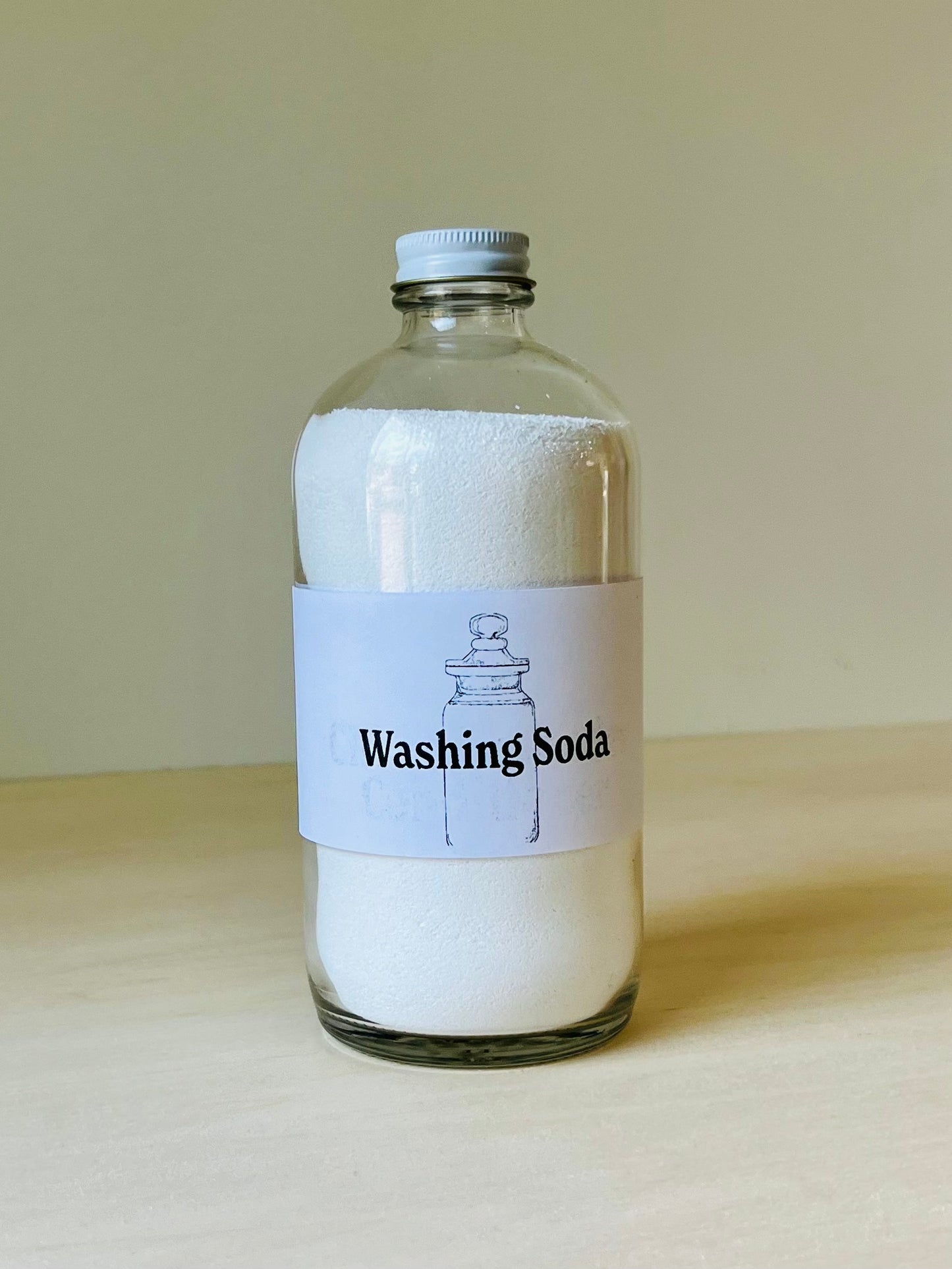 Washing Soda (16oz) with Jar Deposit Restore Naturals