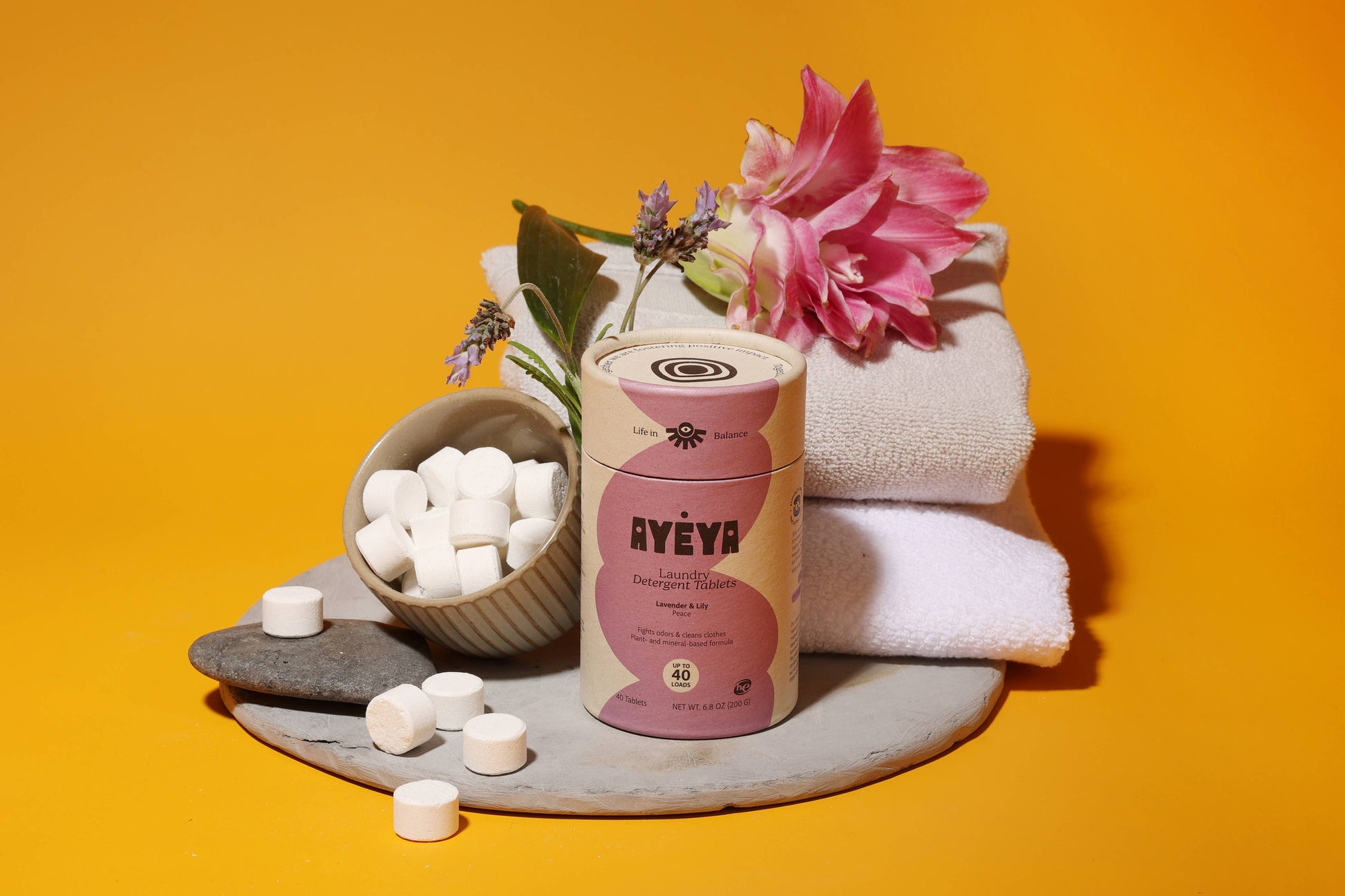 Laundry Tablets Peace 40ct Ayéya