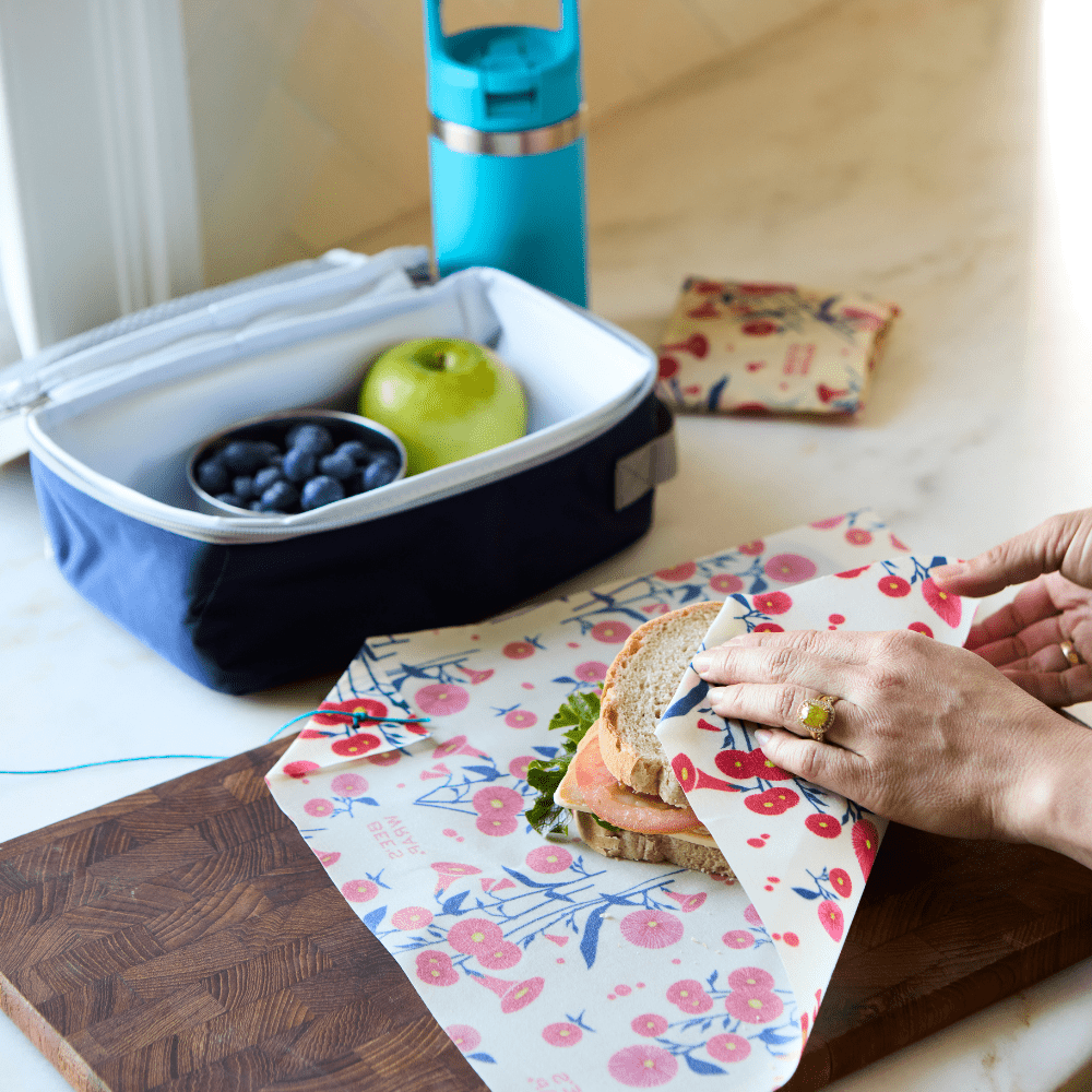 Bee's Wrap - New! The Lunch Pack - Full Bloom Bee's Wrap