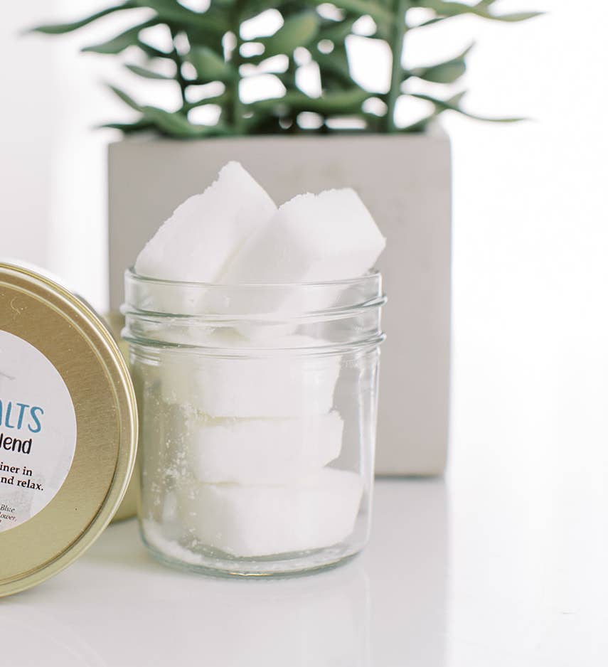 Natural Shower Melts: Relax & Unwind / Upcycled Packaging - Refill Store My Eco Shop