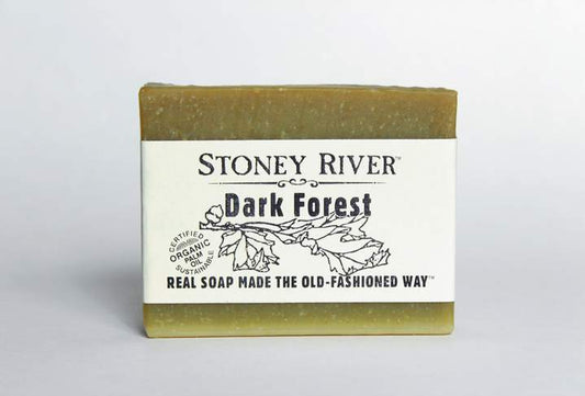 Stoney River Soaps - Dark Forest Soap Bar: No labels Stoney River Soaps
