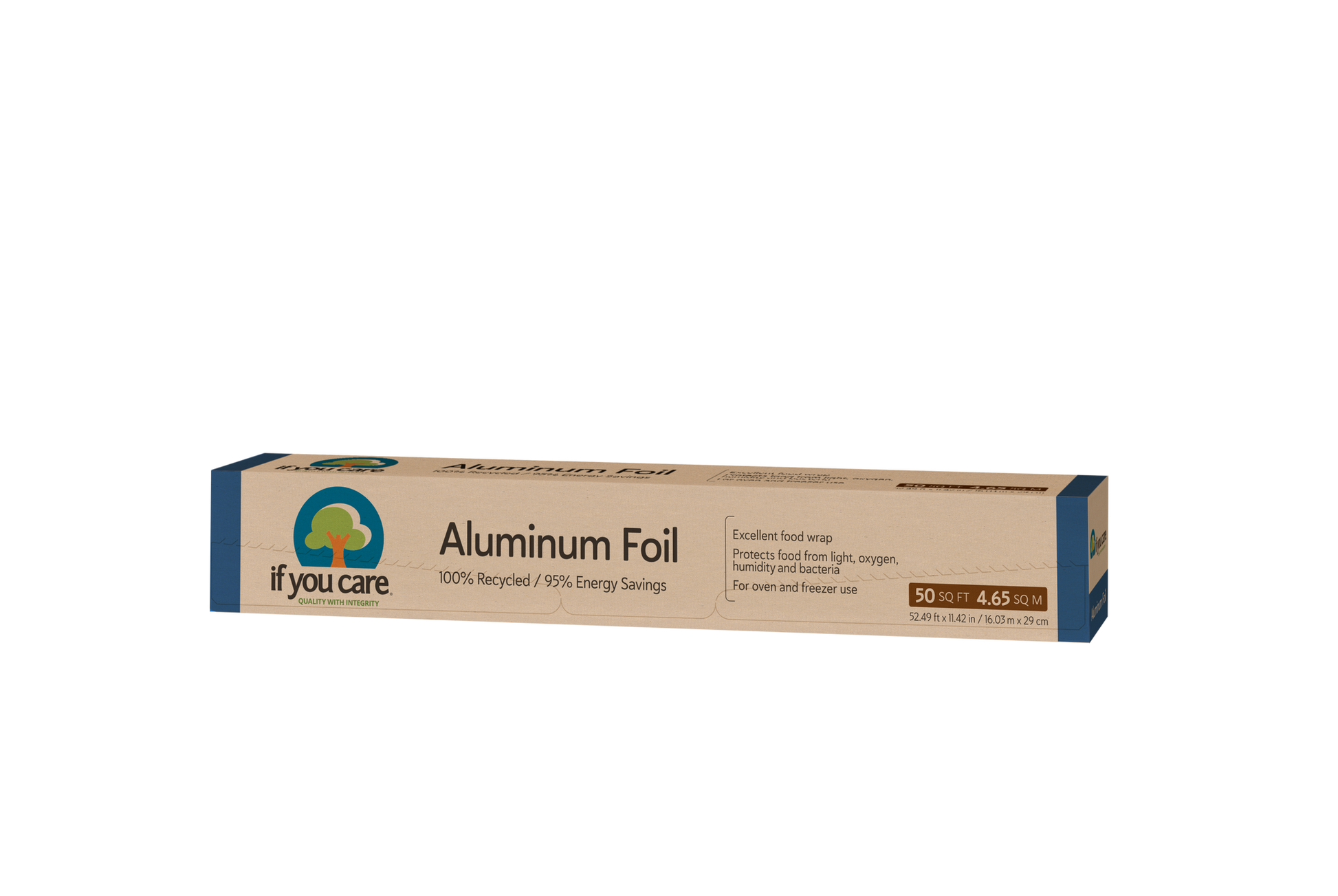 If You Care - 100% Recycled Aluminum Foil 25% Thicker If You Care