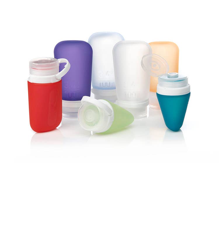 GoToob+ Refillable Silicone Travel Bottles humangear