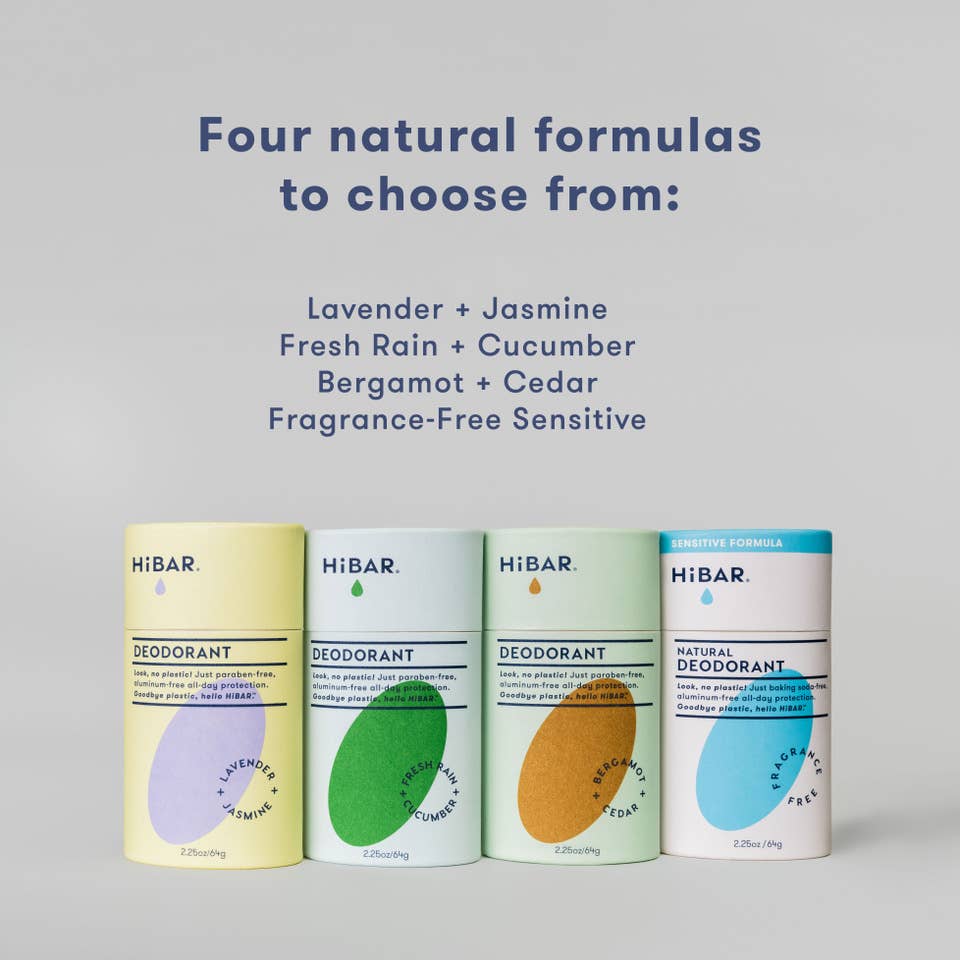HiBAR - HiBAR Fresh Rain + Cucumber Deodorant HiBAR
