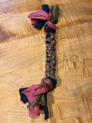 Just Honest - Upcycled Dog Toys: Large Just Honest