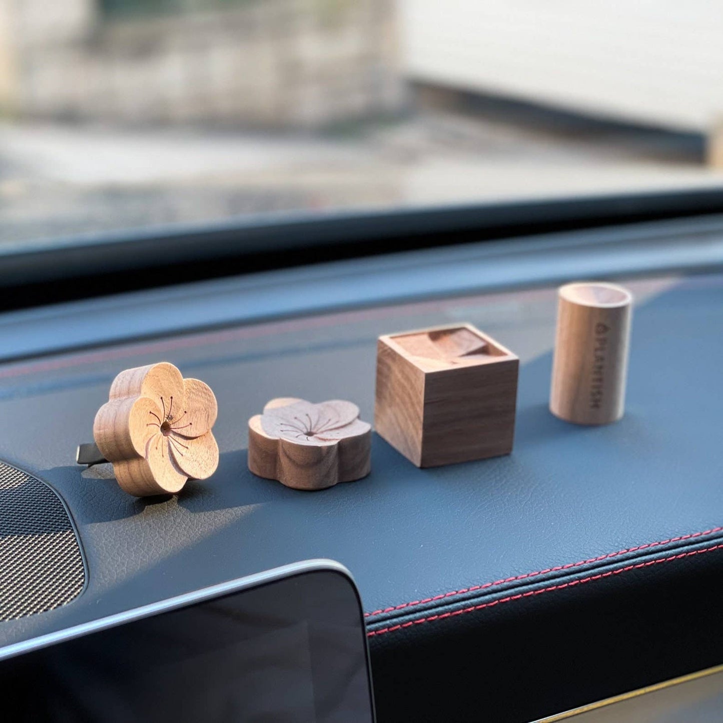Wooden Essential Oil Diffuser for On-the-go Plantish
