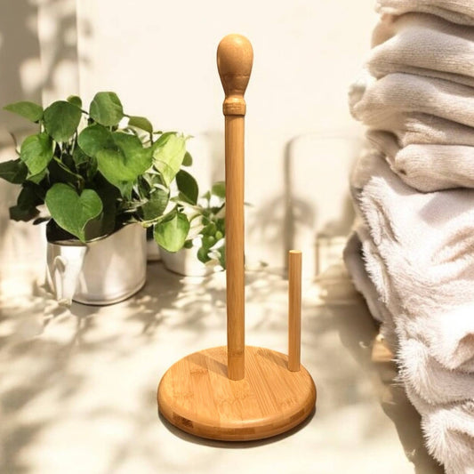 Bamboo Kitchen Paper Towel Holder | Summer Bestseller Bamboo Switch