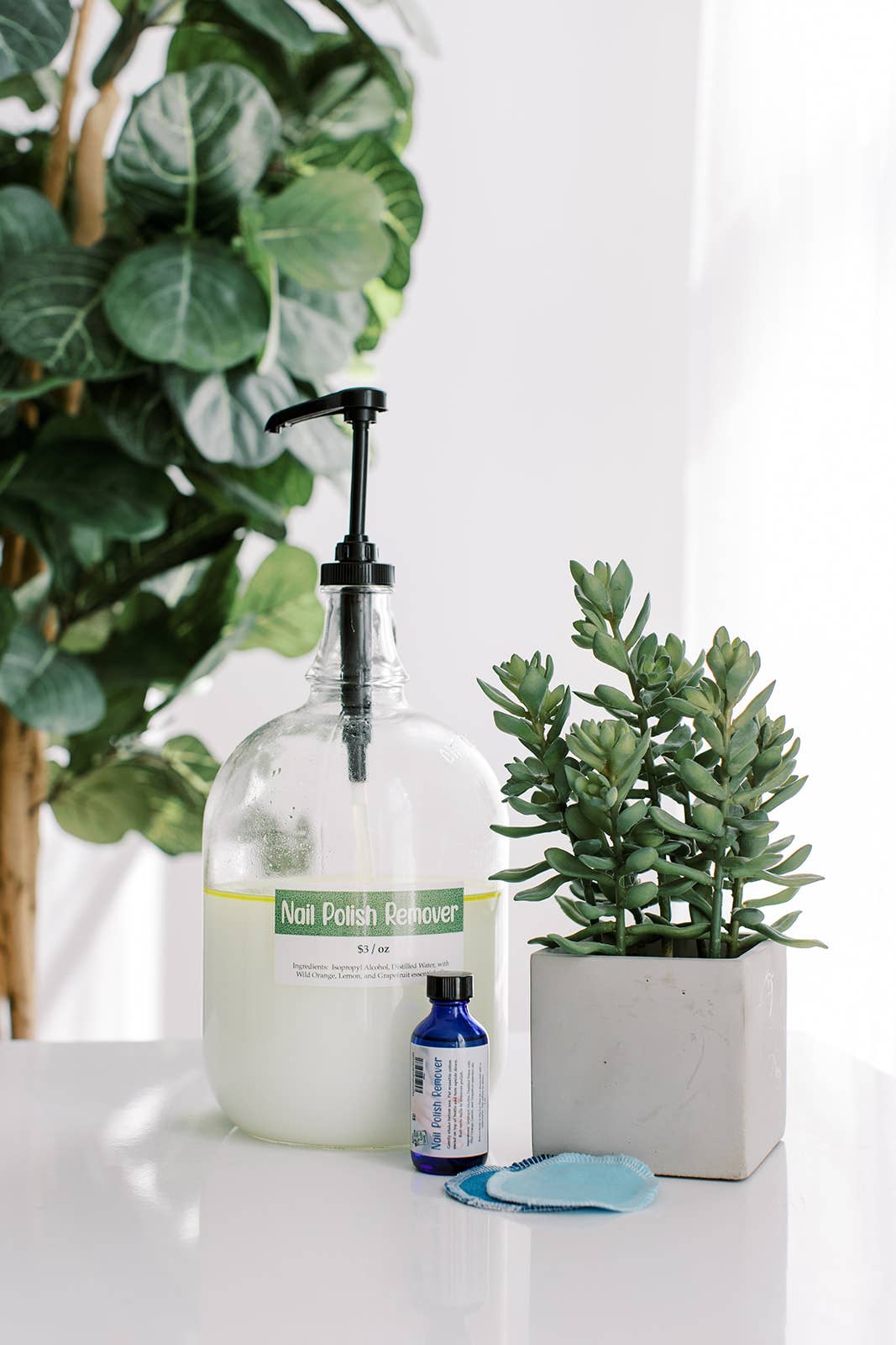 Nail Polish Remover: Glass Bottle My Eco Shop
