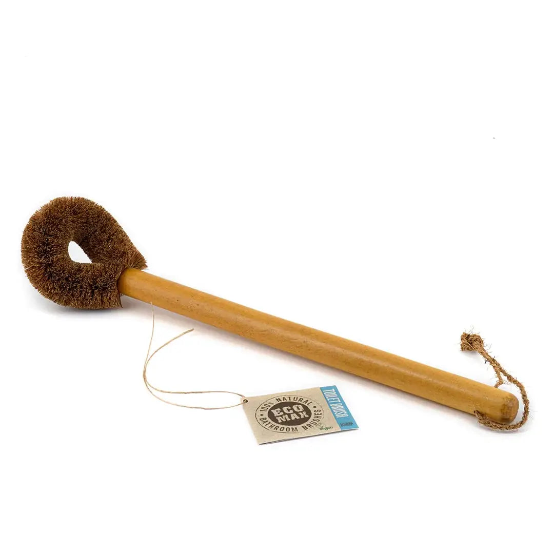 Ethical Global - NEW Toilet Brush & White Dandelion Holder - Plastic Free Ethical Global