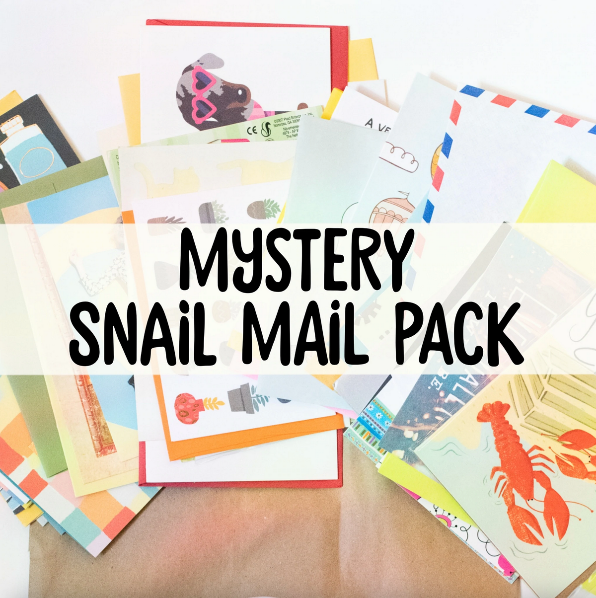 Mystery Snail Mail Pack