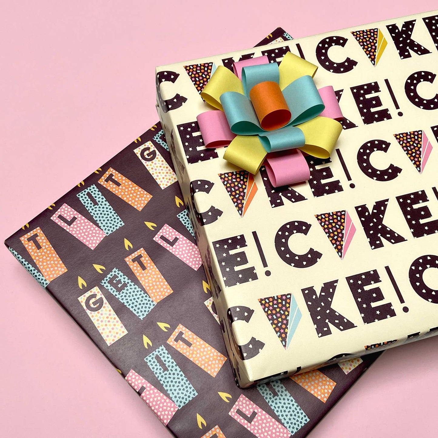 Confetti Get Lit Birthday Candles Greeting Card MASU