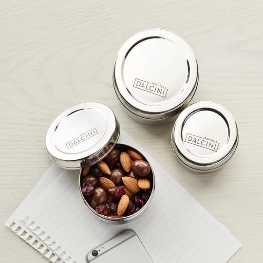 Round Snack Trio Dalcini Stainless