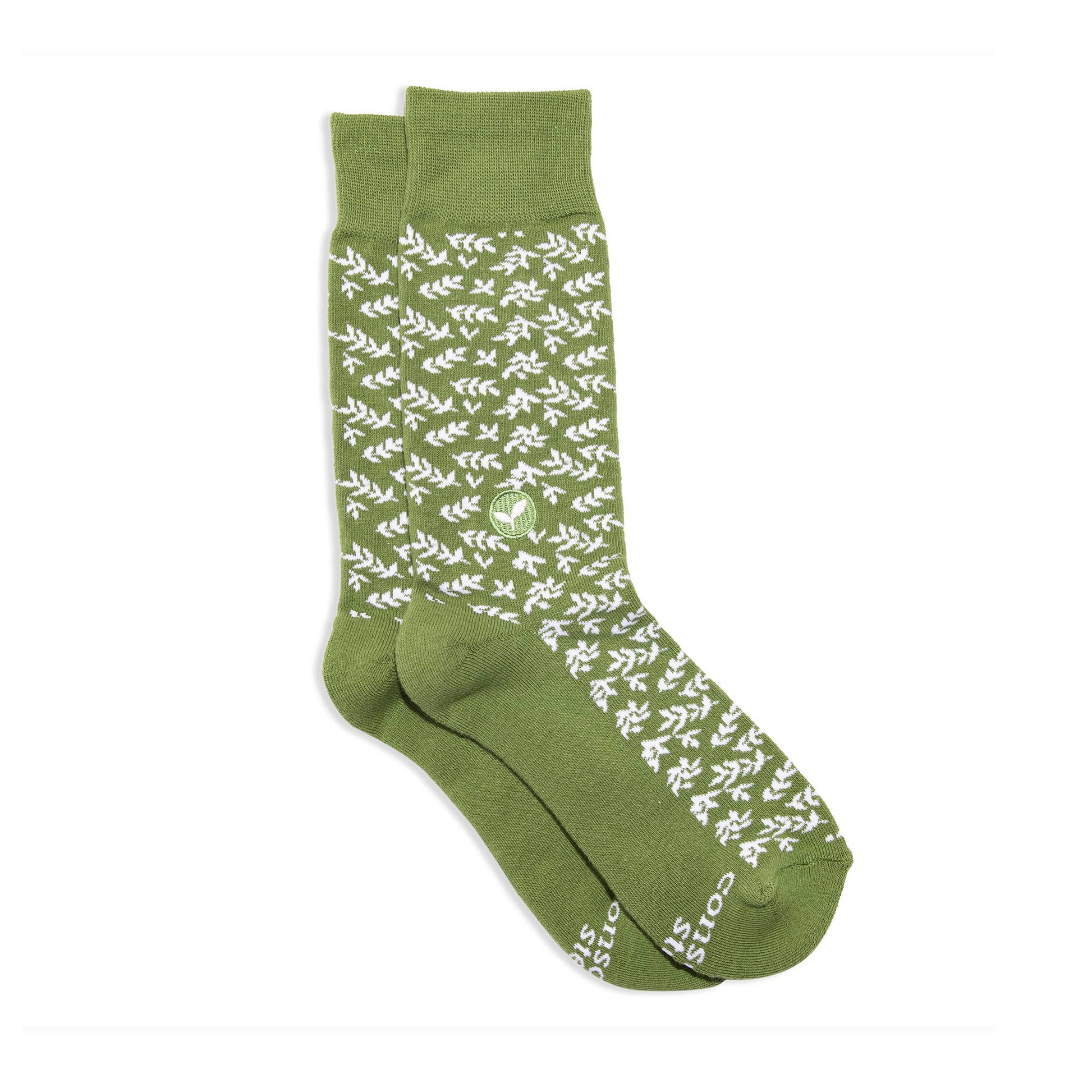 Socks that Plant Trees (Green Branches) Conscious Step