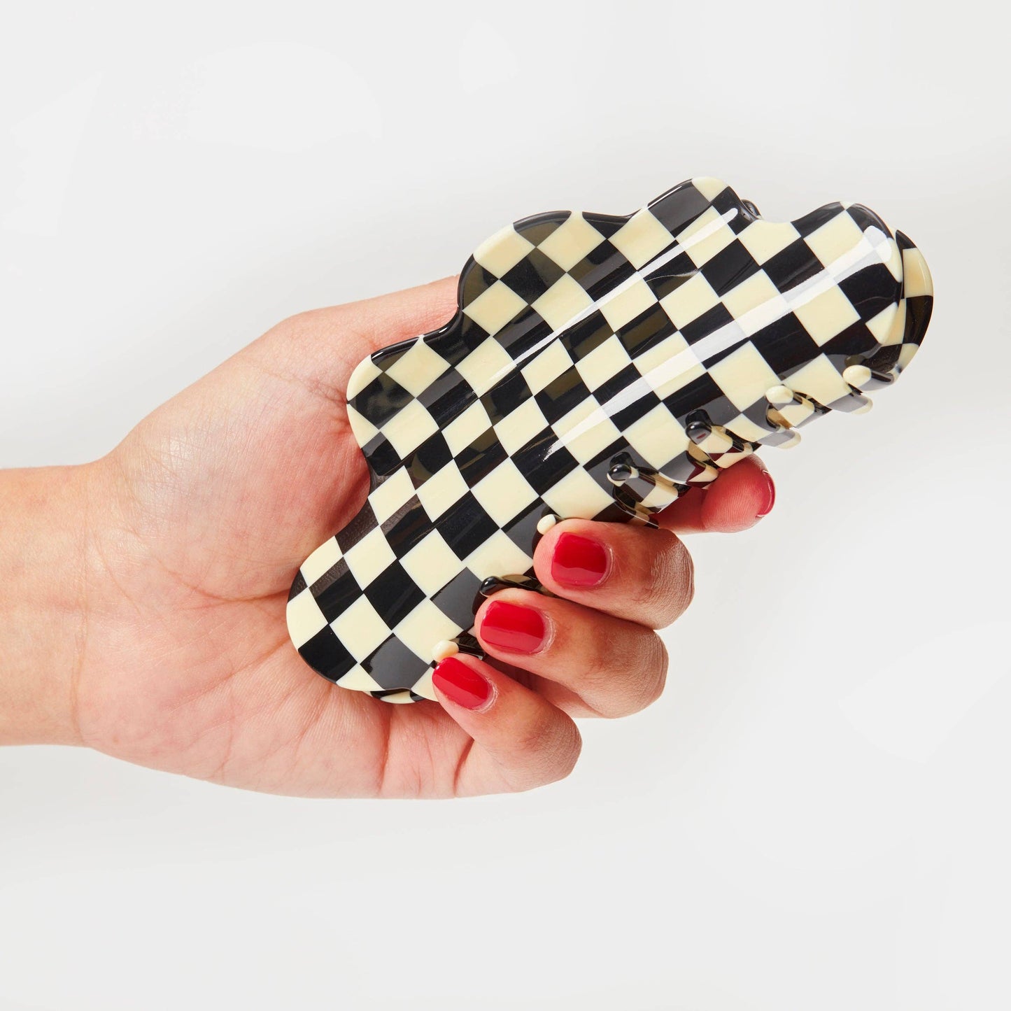 CHUNKS - Nimbus Claw in Black + White Checker CHUNKS