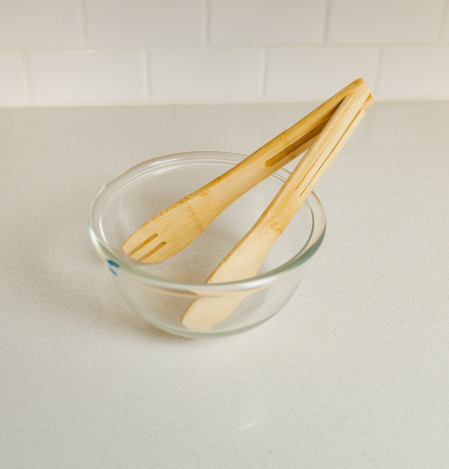 Bamboo Switch - Bamboo Salad Tongs | Housewarming Bamboo Switch